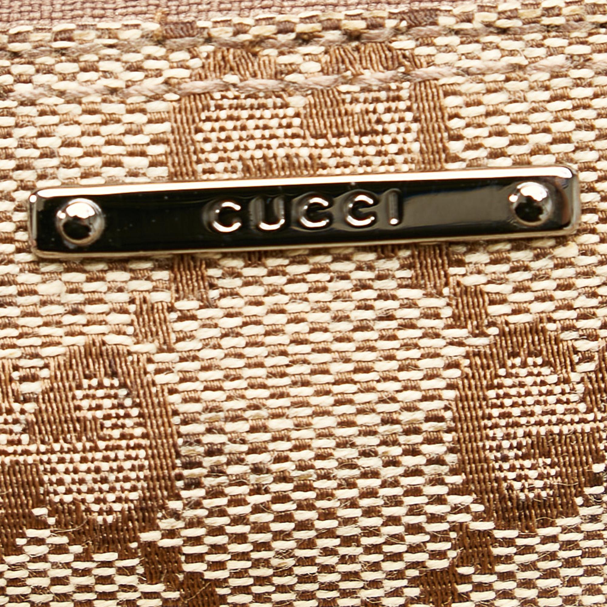 Gucci Gucci Canvas Boat Baguette (SHG-26182)