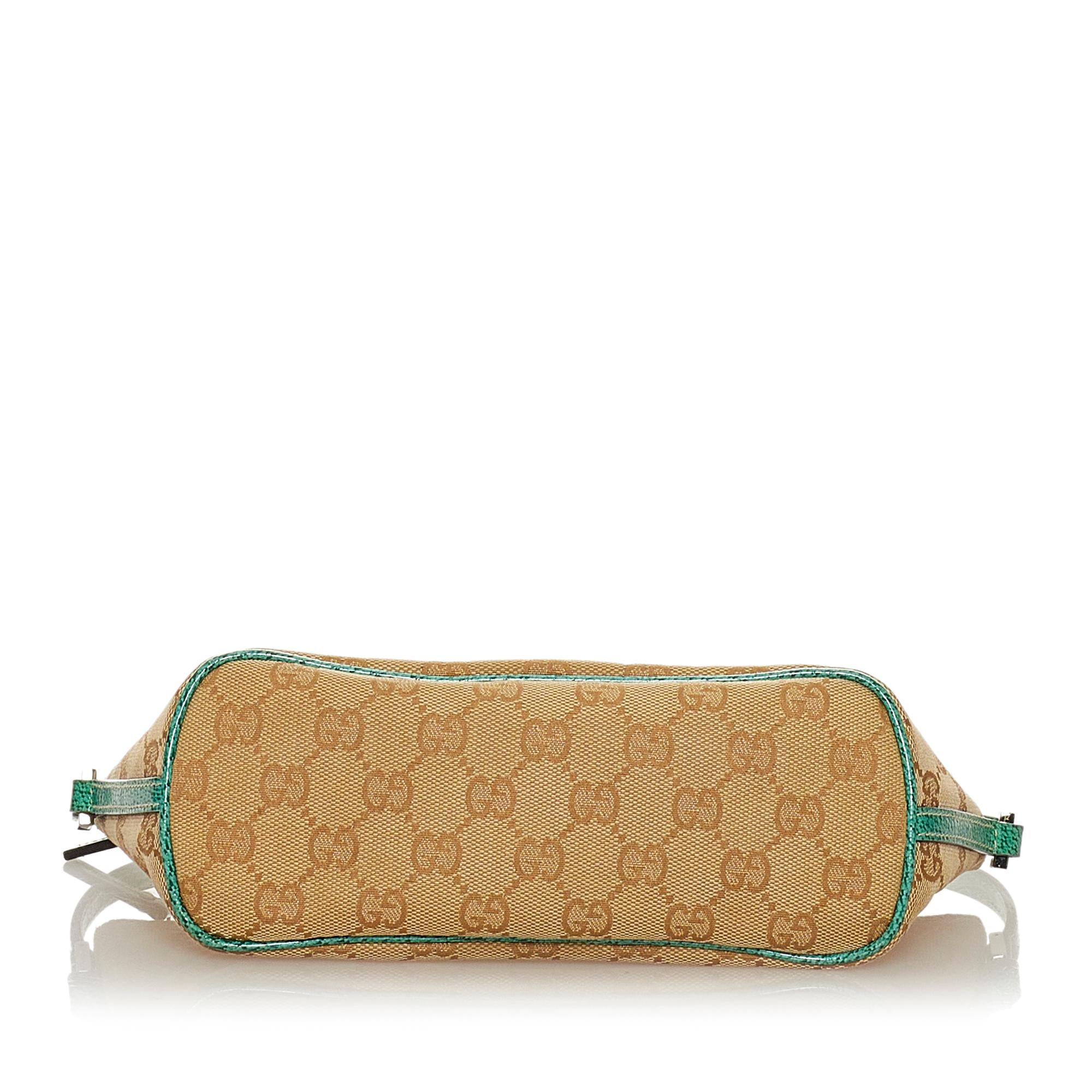 Gucci Gucci Canvas Boat Baguette (SHG-27207)