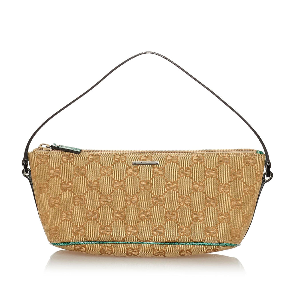 Gucci Gucci Canvas Boat Baguette (SHG-27207)