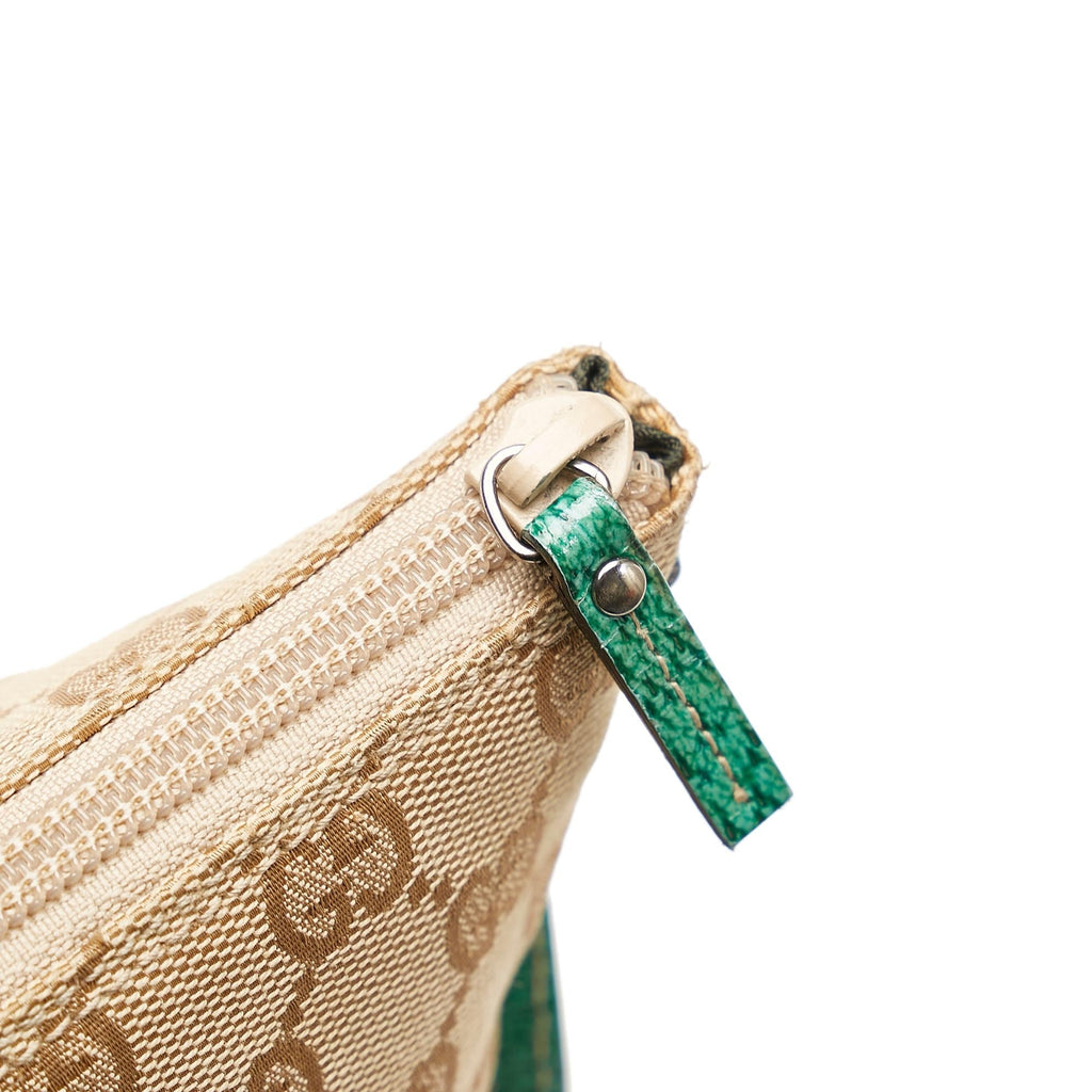 Gucci Gucci Canvas Boat Baguette (SHG-27207)