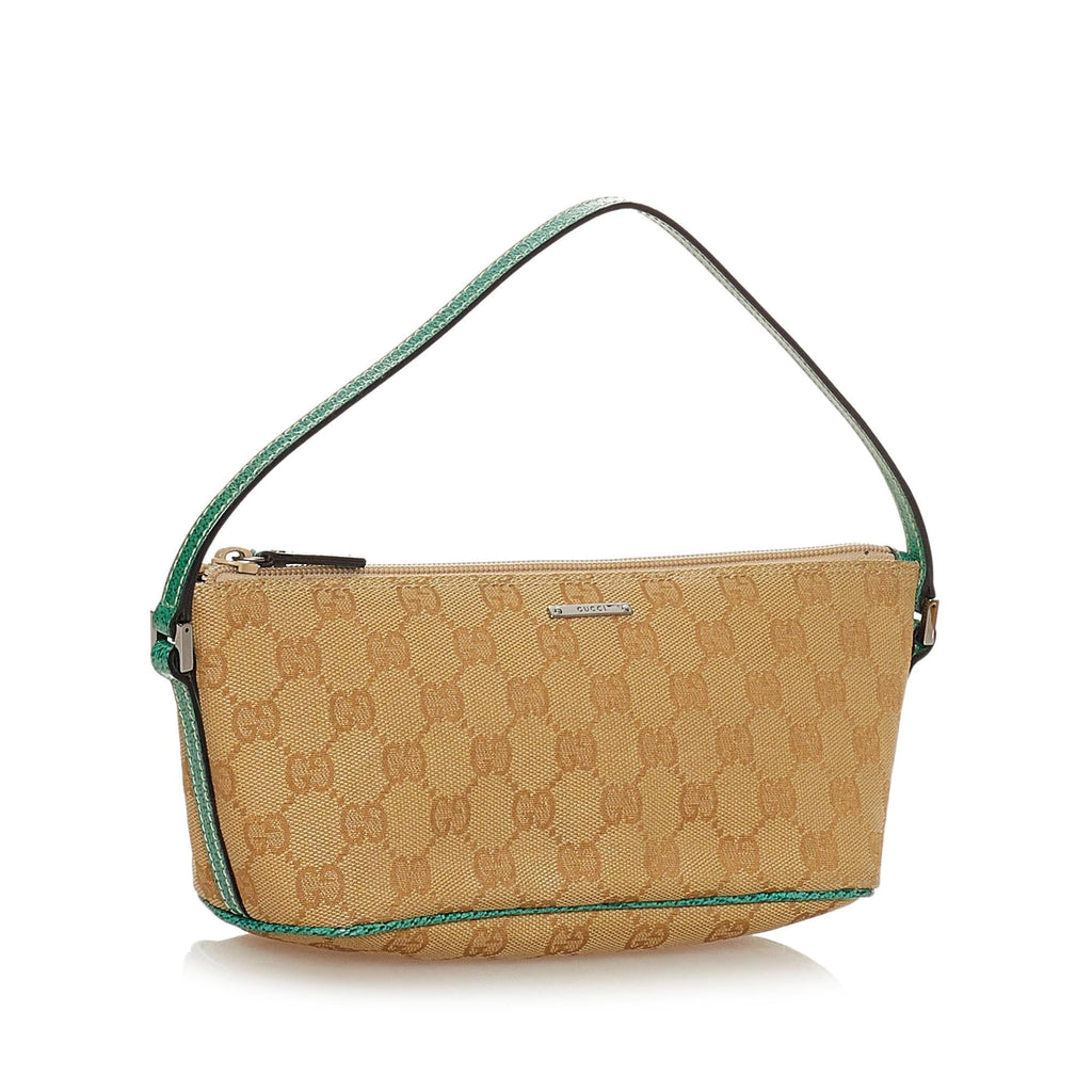 Gucci Gucci Canvas Boat Baguette (SHG-27207)