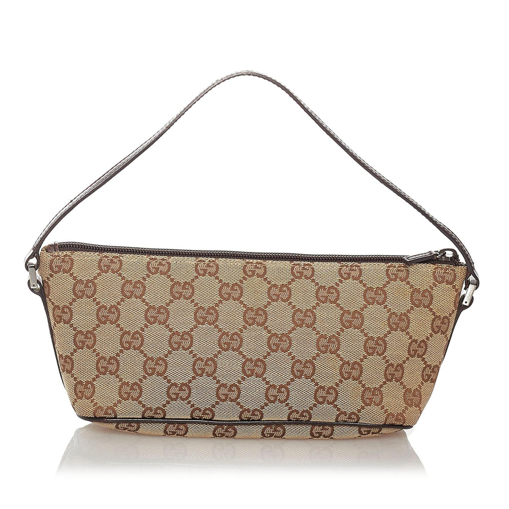 Gucci Gucci Canvas Boat Baguette (SHG-27260)