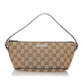 Gucci Gucci Canvas Boat Baguette (SHG-27260)