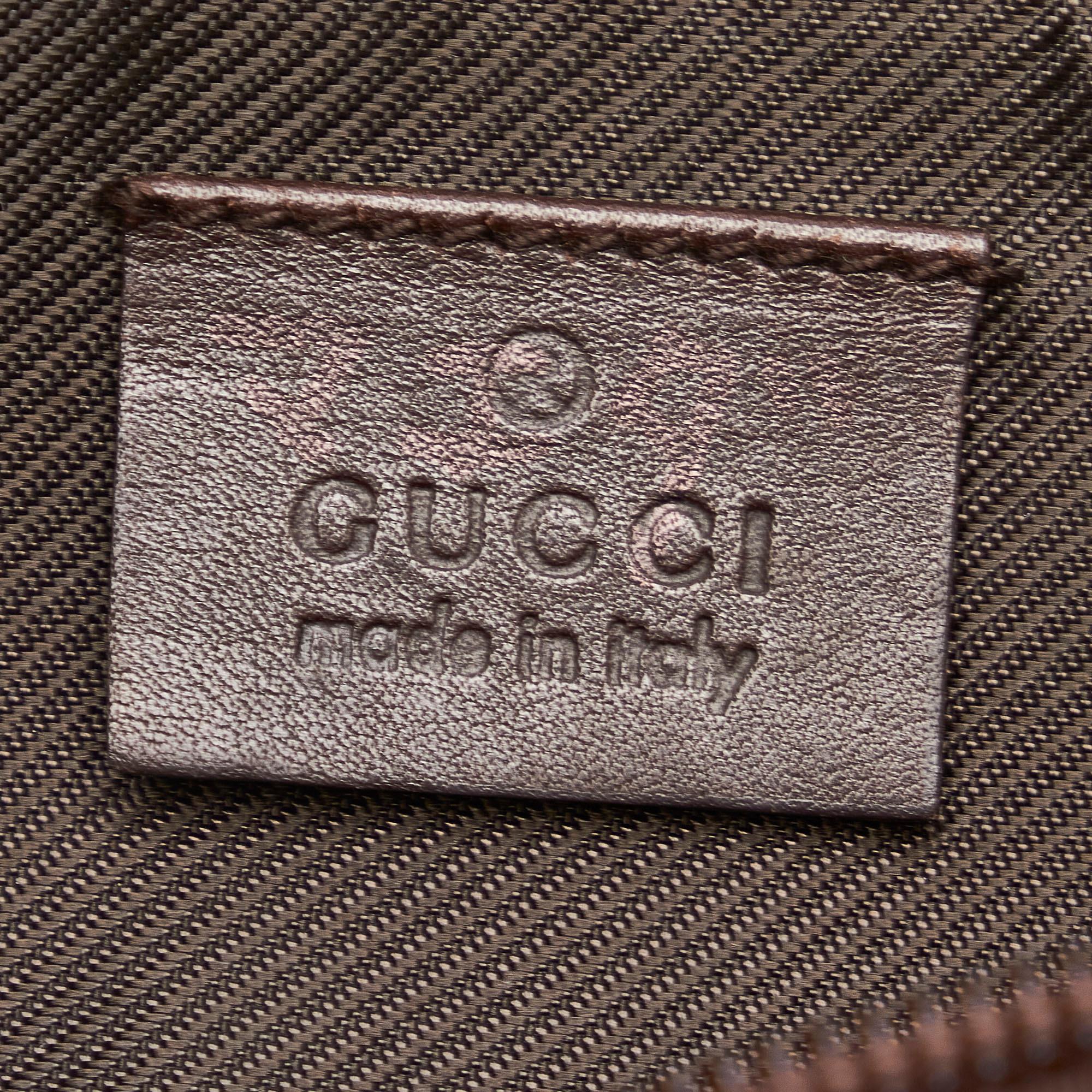 Gucci Gucci Canvas Boat Baguette (SHG-27260)