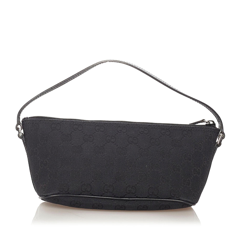 Gucci Gucci Canvas Boat Baguette (SHG-28064)