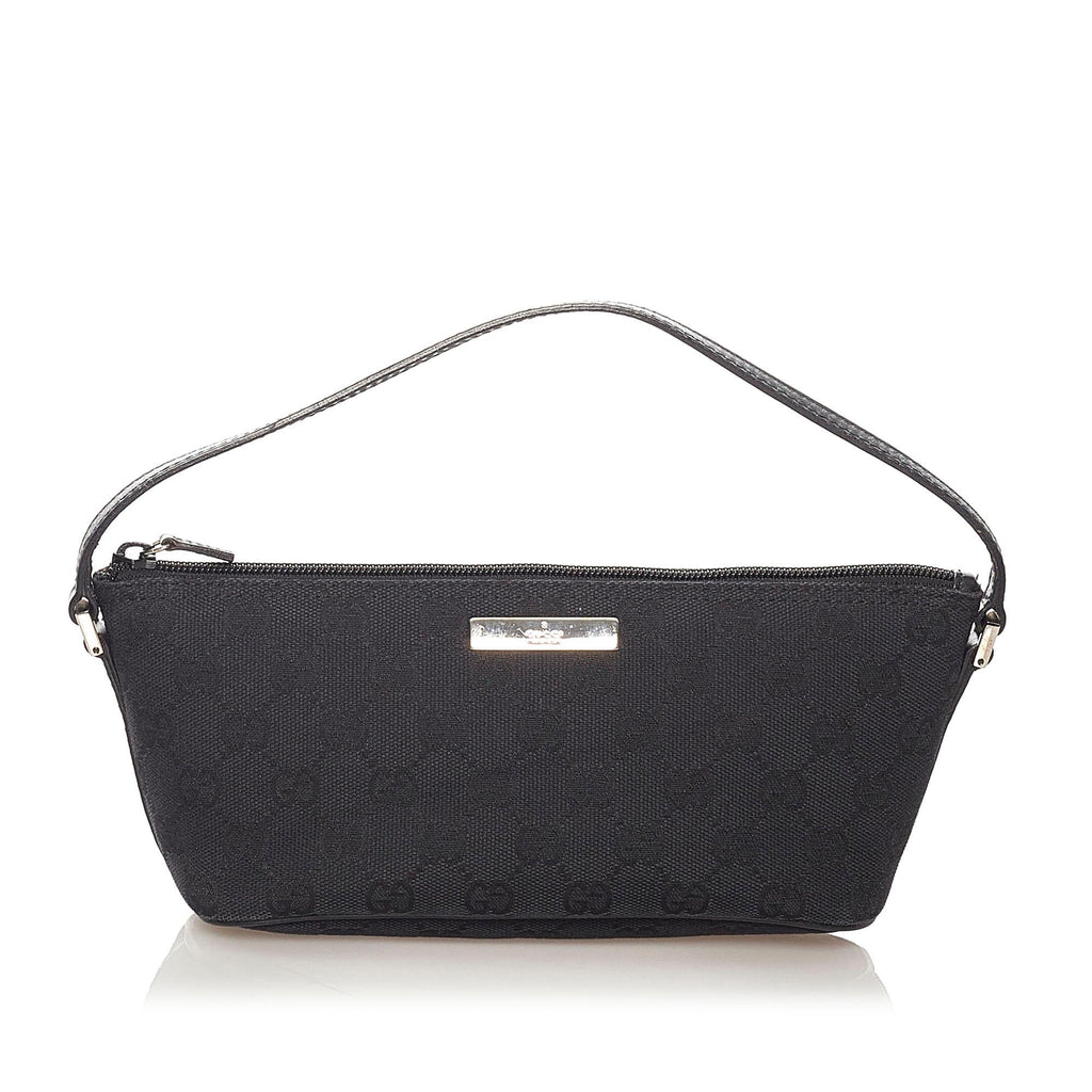 Gucci Gucci Canvas Boat Baguette (SHG-28064)