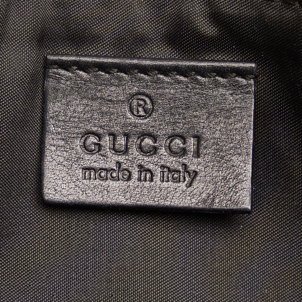 Gucci Gucci Canvas Boat Baguette (SHG-28064)