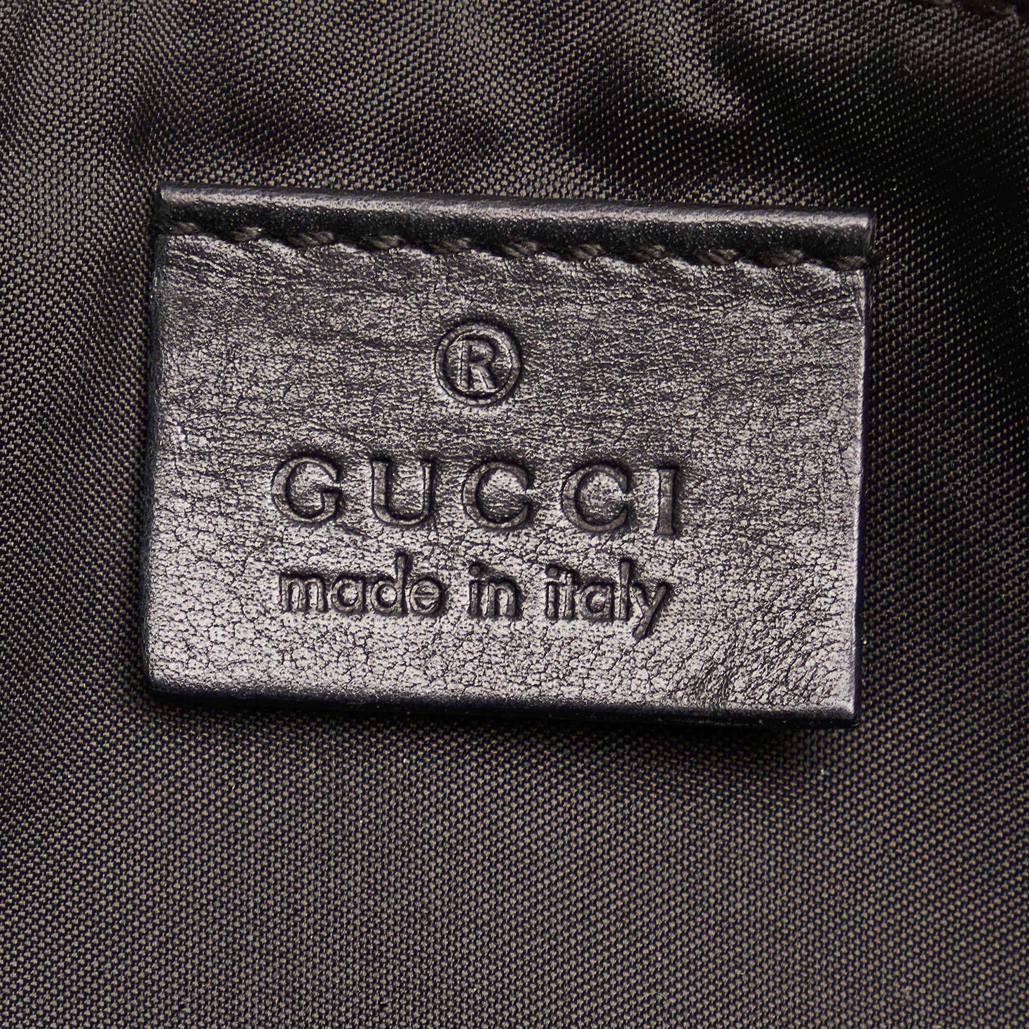Gucci Gucci Canvas Boat Baguette (SHG-28064)