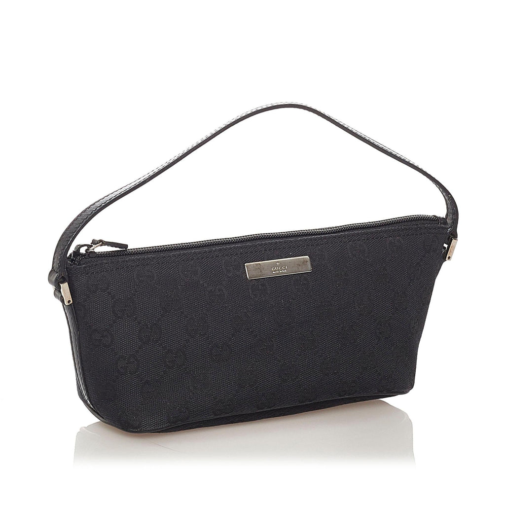 Gucci Gucci Canvas Boat Baguette (SHG-28064)