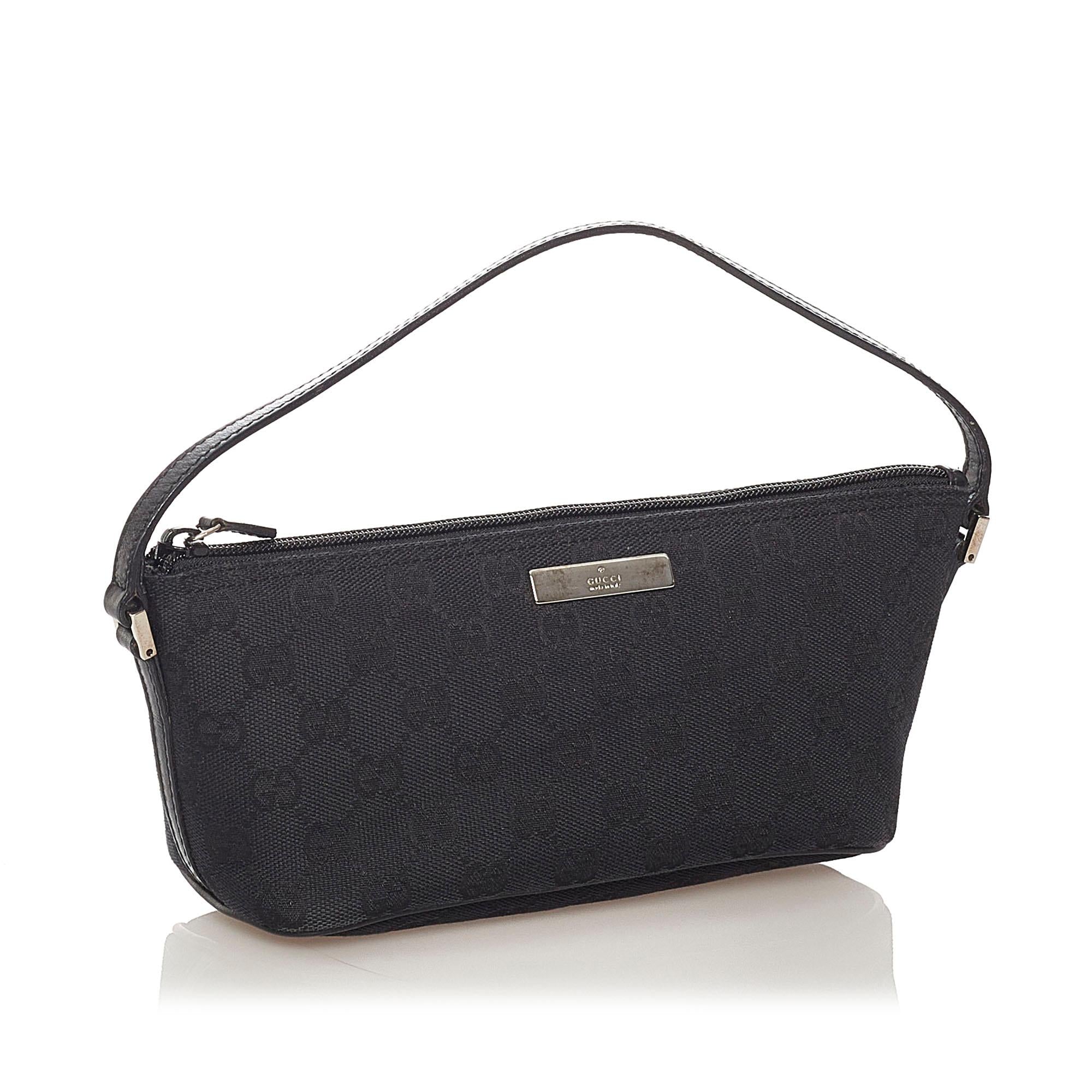 Gucci Gucci Canvas Boat Baguette (SHG-28064)