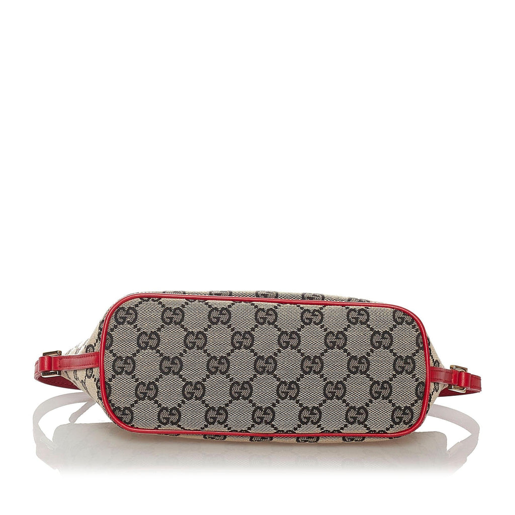 Gucci Gucci Canvas Boat Baguette (SHG-27261)