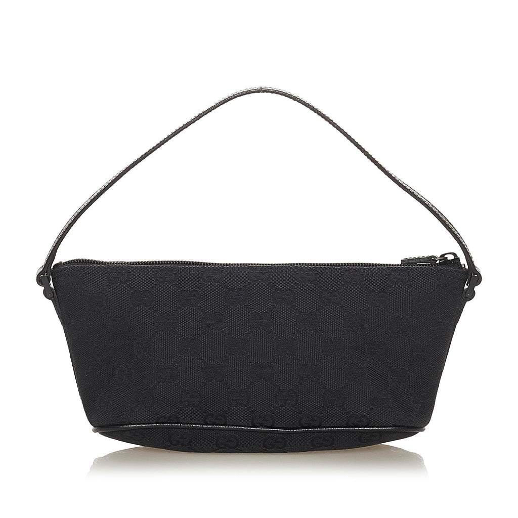 Gucci Gucci Canvas Boat Baguette (SHG-27262)