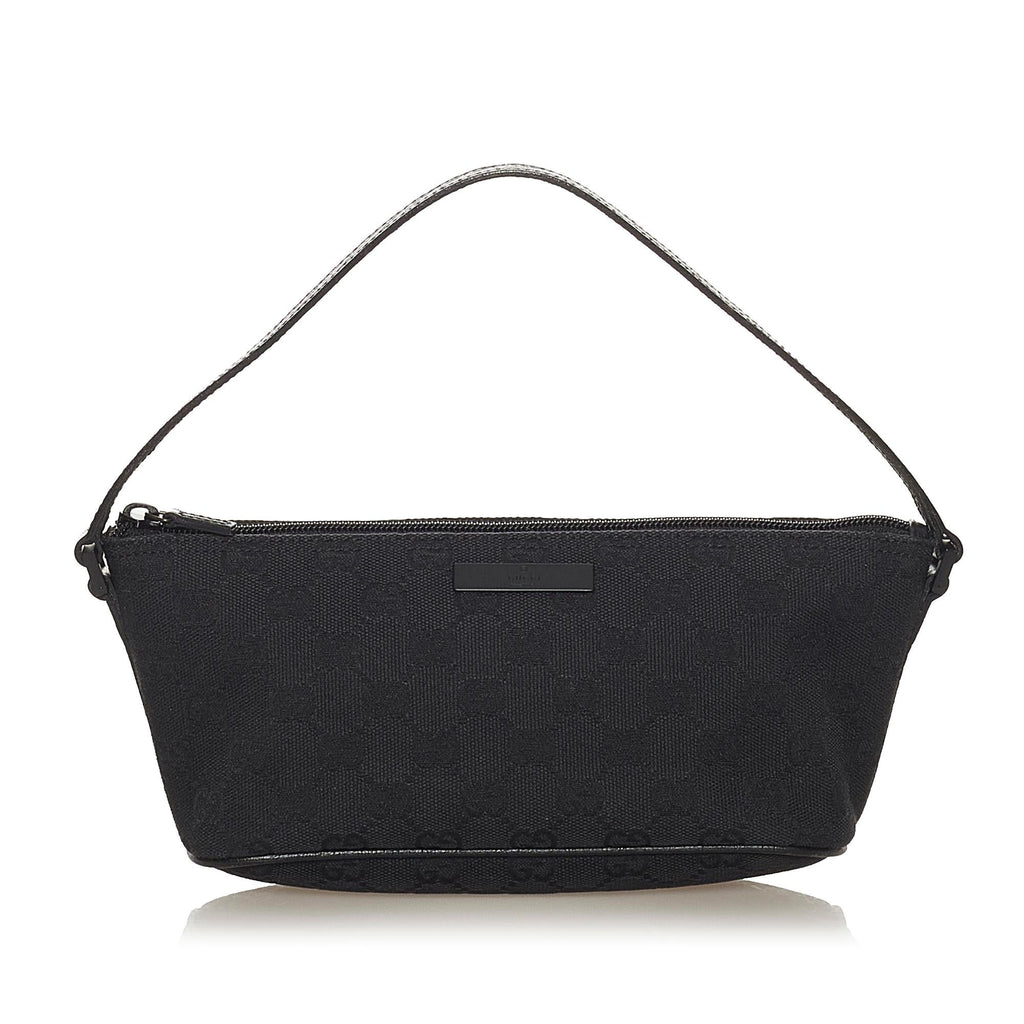 Gucci Gucci Canvas Boat Baguette (SHG-27262)