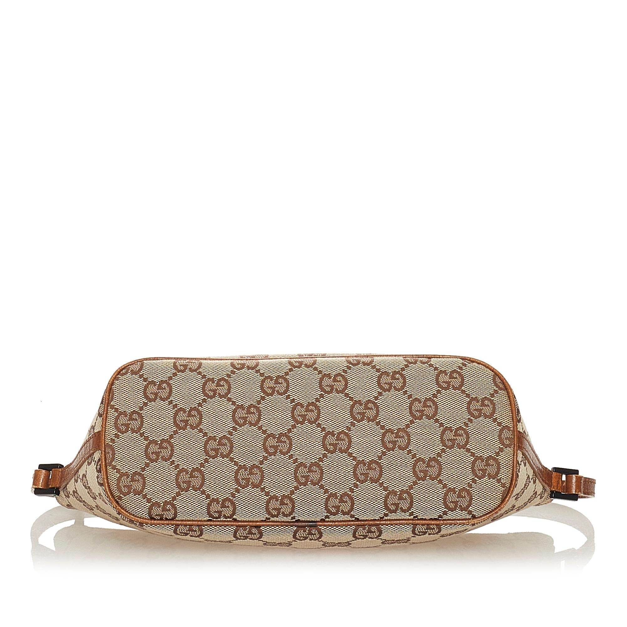 Gucci Gucci Canvas Boat Baguette (SHG-27593)