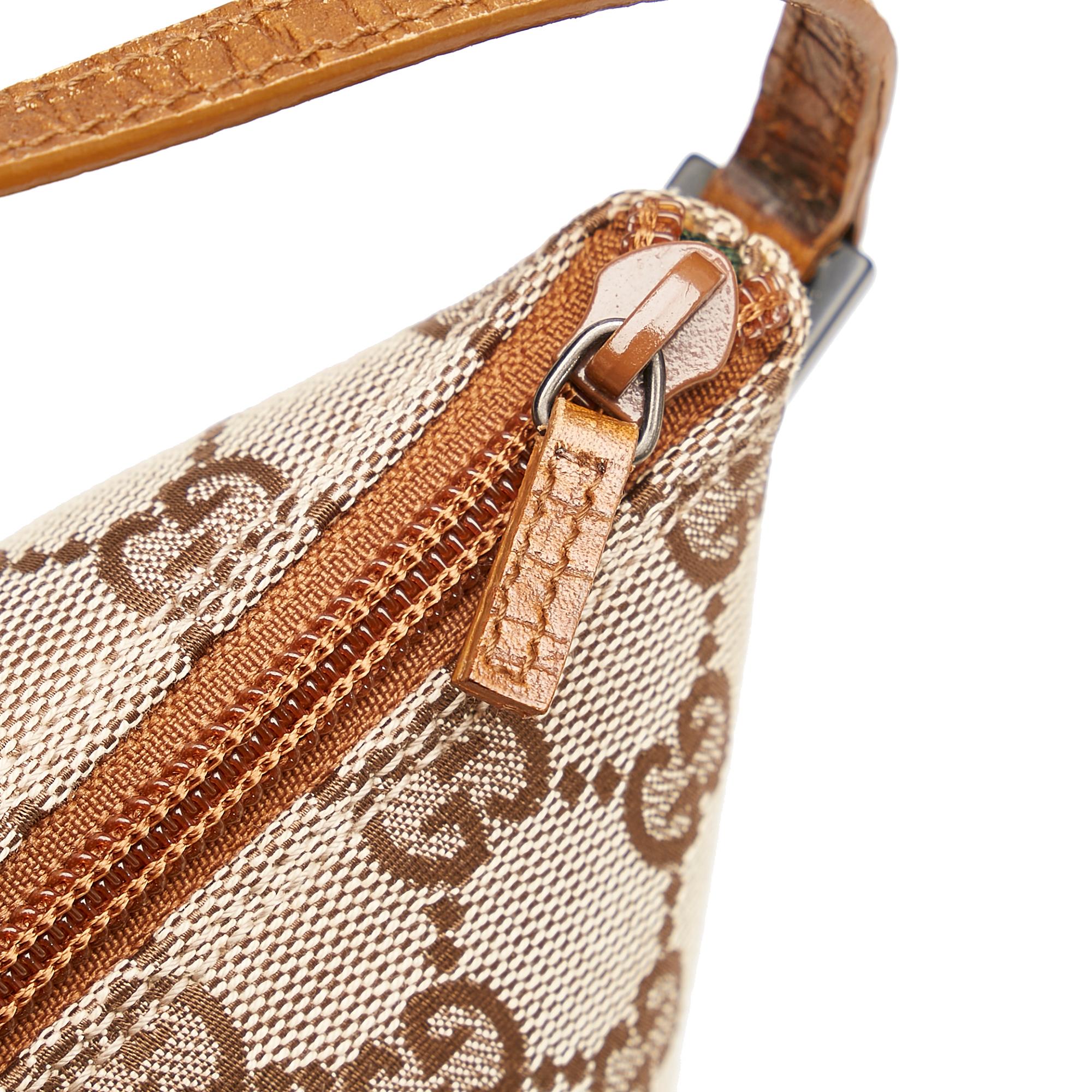 Gucci Gucci Canvas Boat Baguette (SHG-27593)