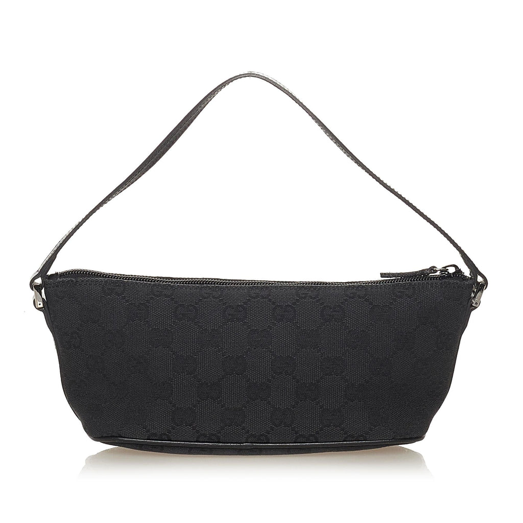 Gucci Gucci Canvas Boat Baguette (SHG-27594)
