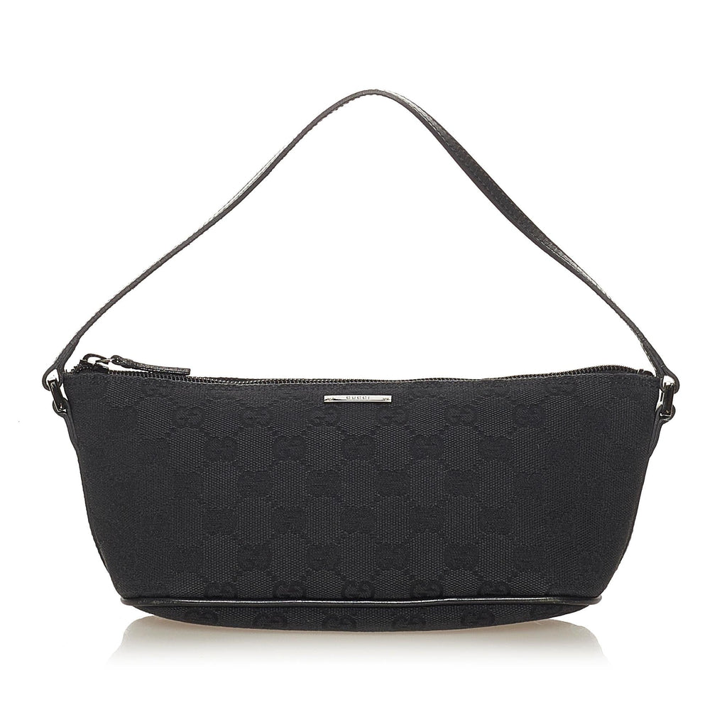Gucci Gucci Canvas Boat Baguette (SHG-27594)