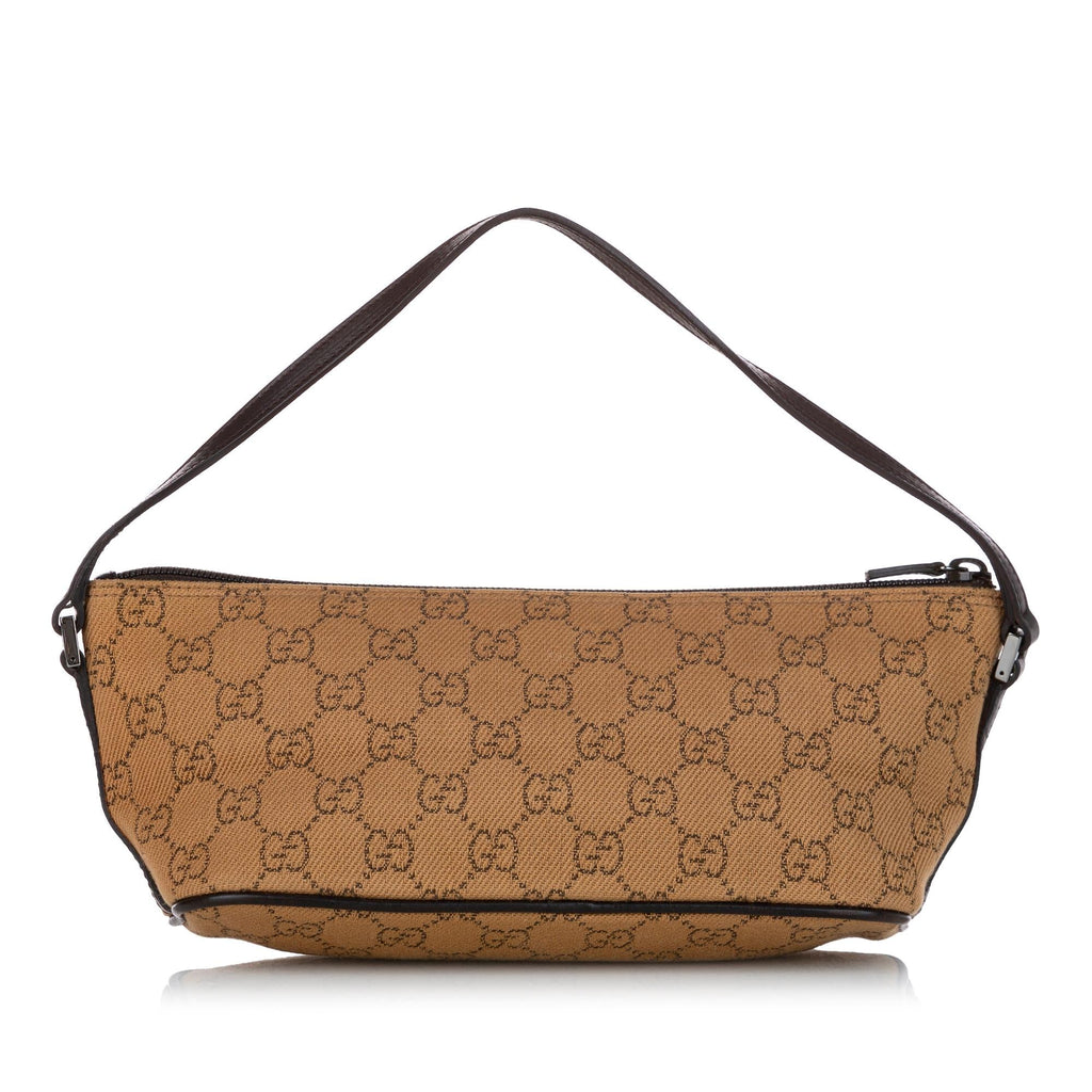 Gucci Gucci Canvas Boat Baguette (SHG-27601)