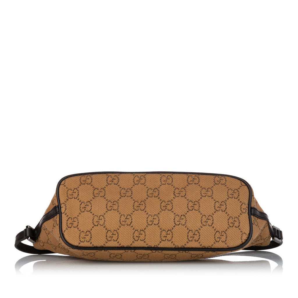 Gucci Gucci Canvas Boat Baguette (SHG-27601)