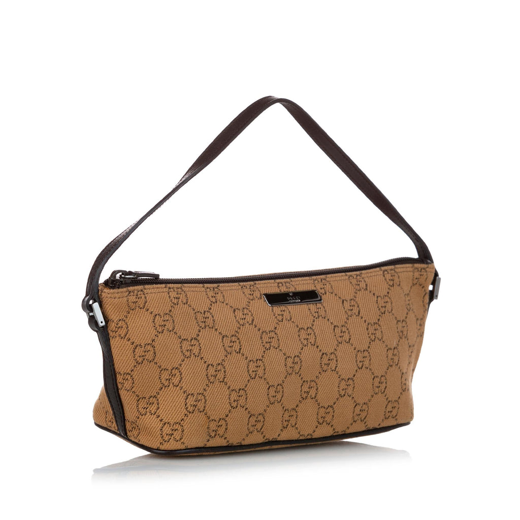 Gucci Gucci Canvas Boat Baguette (SHG-27601)