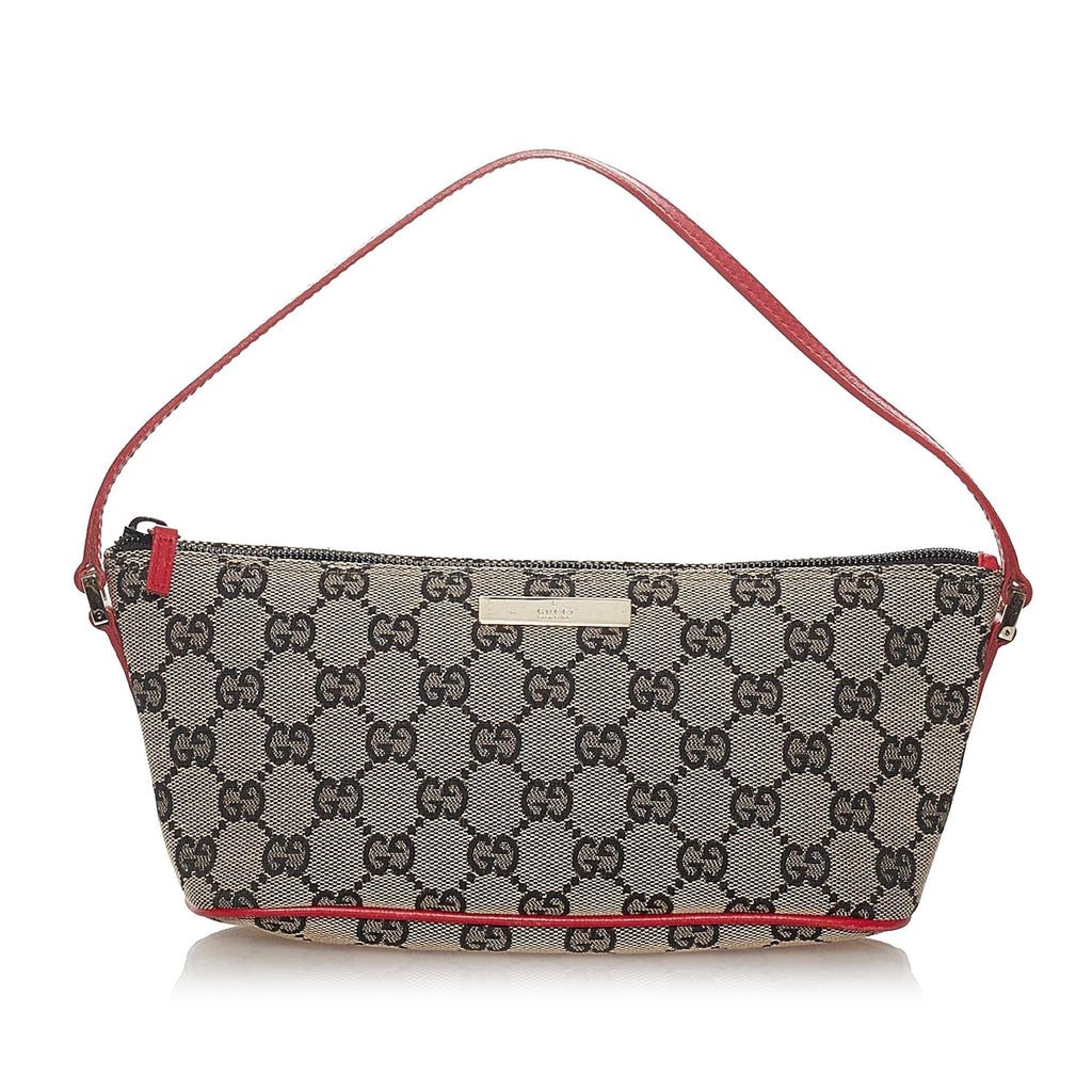 Gucci Gucci Canvas Boat Baguette (SHG-27764)