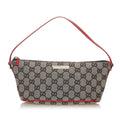 Gucci Gucci Canvas Boat Baguette (SHG-27764)