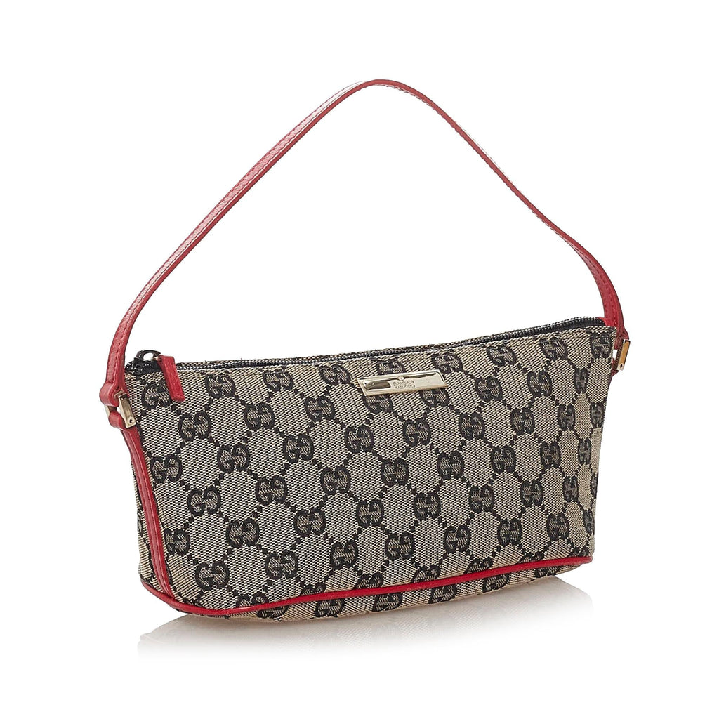 Gucci Gucci Canvas Boat Baguette (SHG-27764)