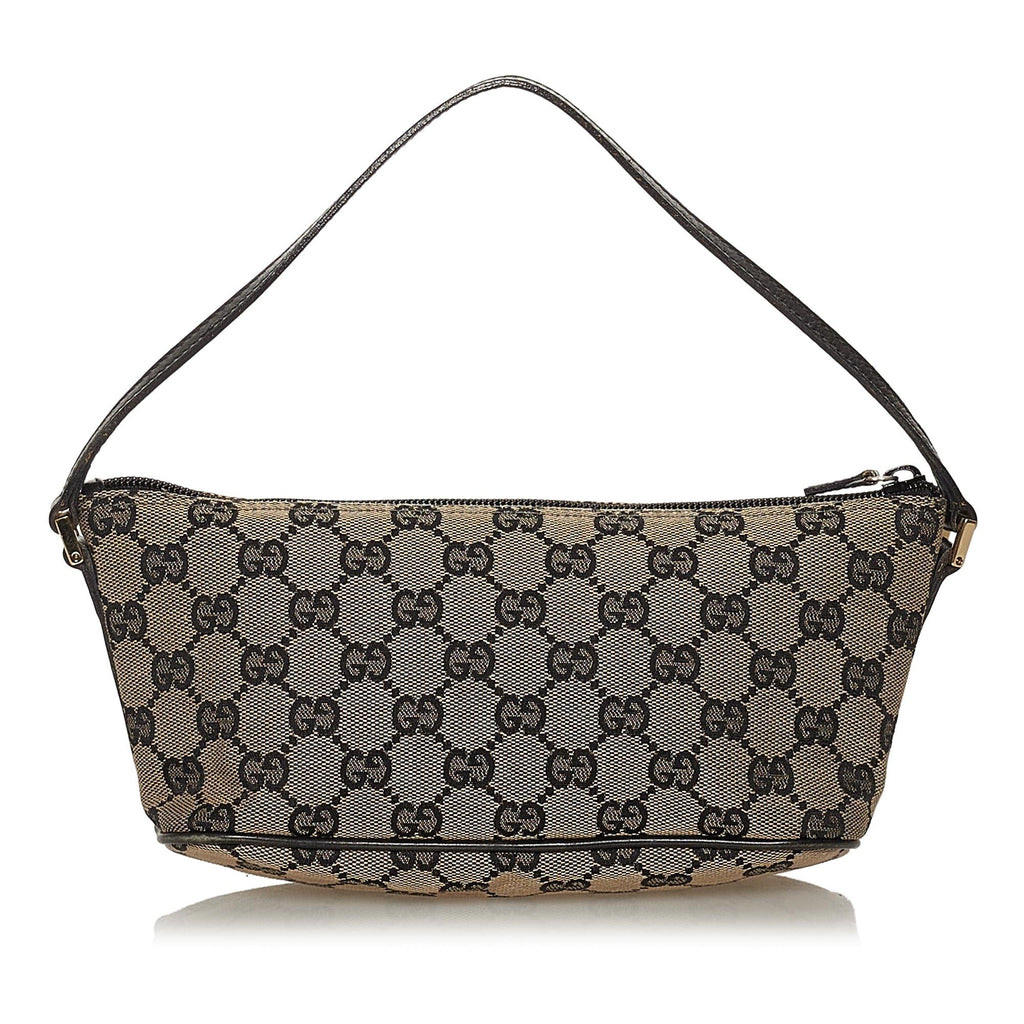Gucci Gucci Canvas Boat Baguette (SHG-28325)