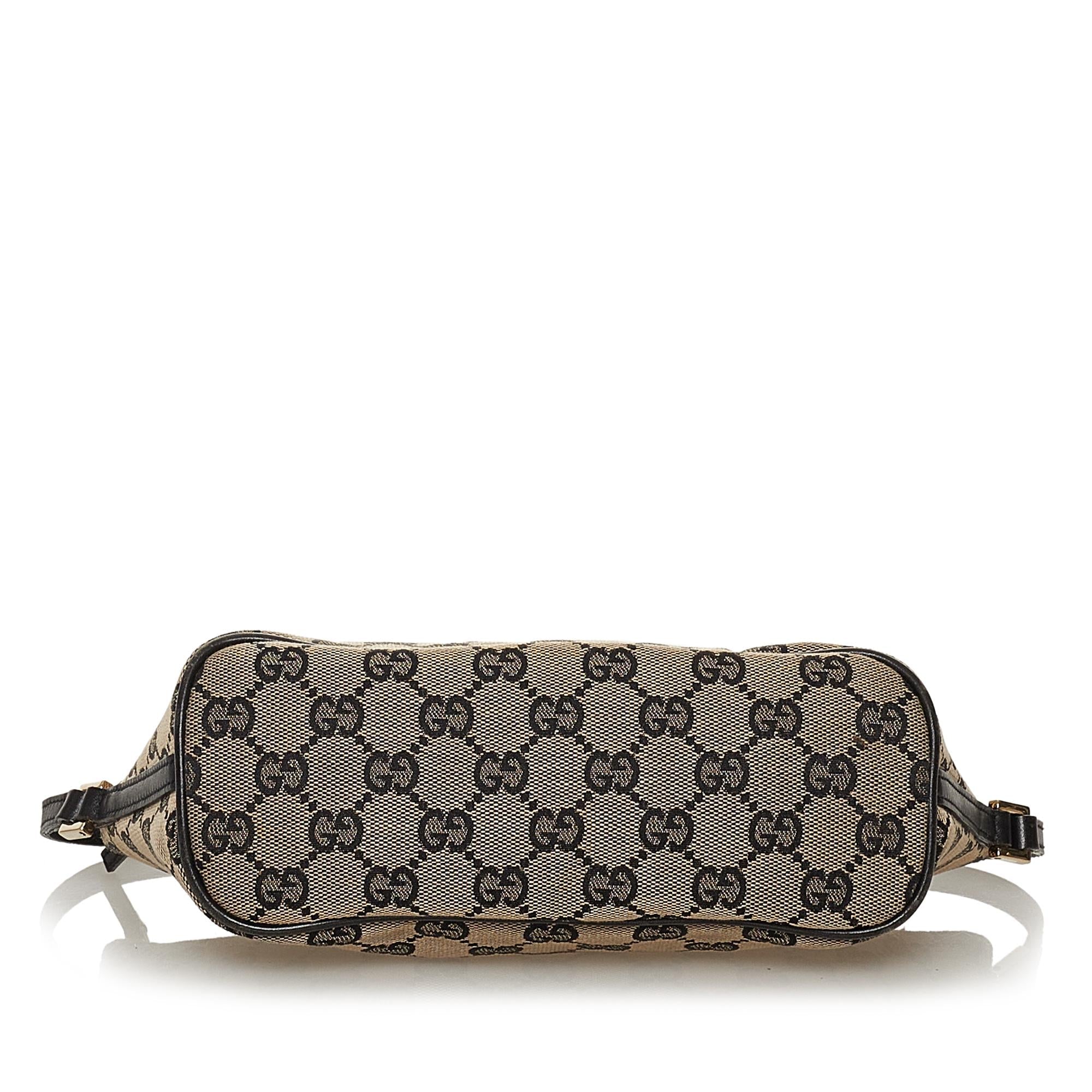 Gucci Gucci Canvas Boat Baguette (SHG-28325)