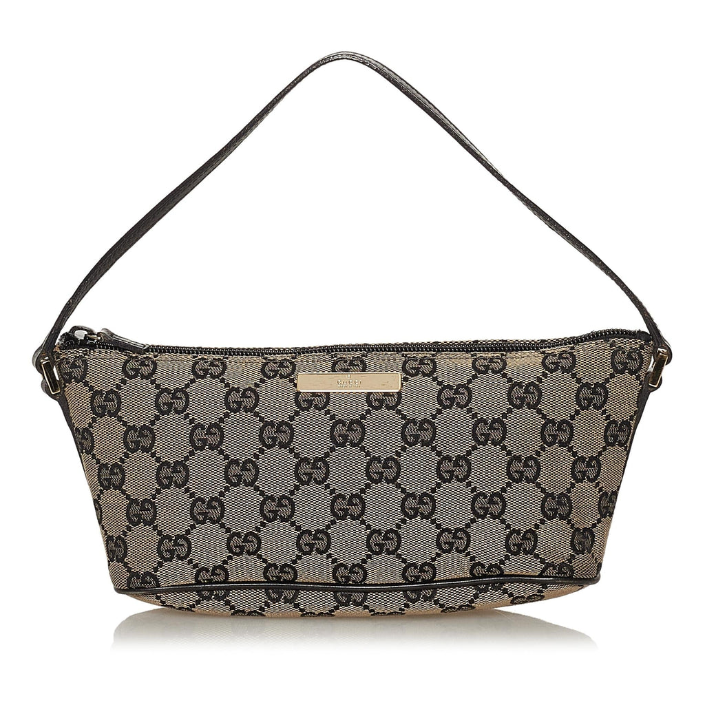 Gucci Gucci Canvas Boat Baguette (SHG-28325)