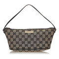 Gucci Gucci Canvas Boat Baguette (SHG-28325)