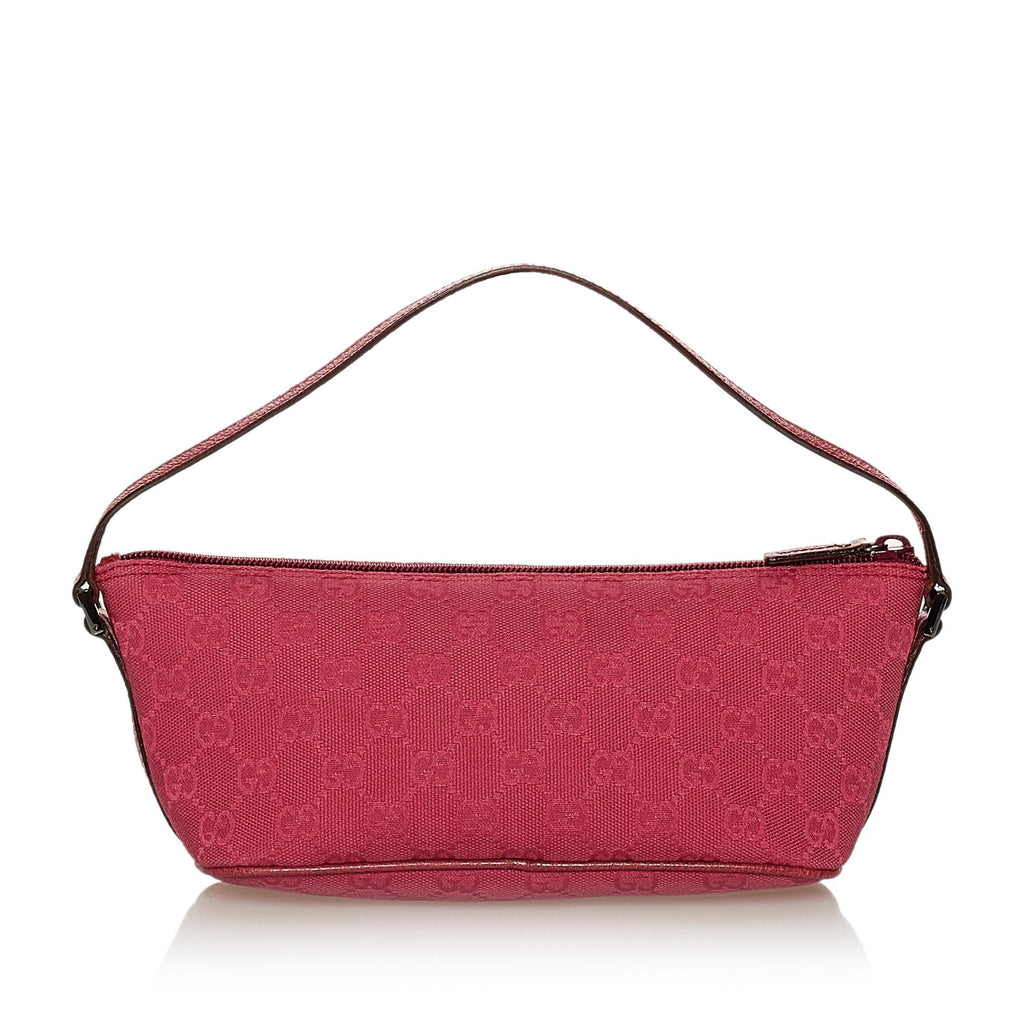 Gucci Gucci Canvas Boat Baguette (SHG-28556)