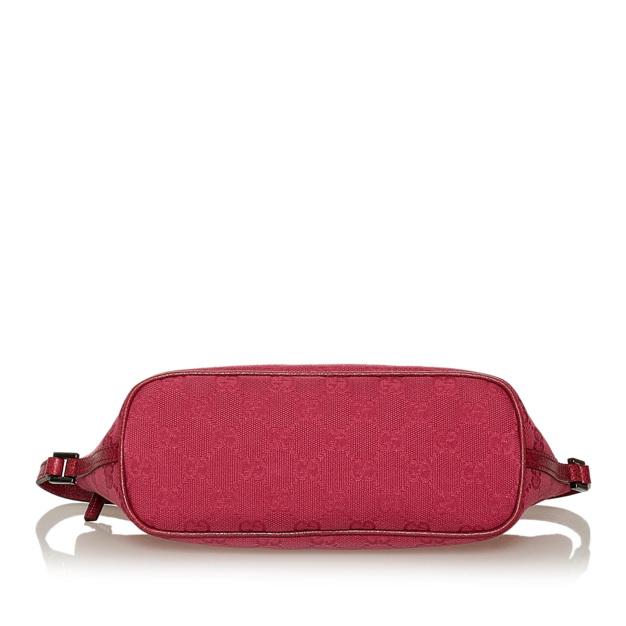 Gucci Gucci Canvas Boat Baguette (SHG-28556)