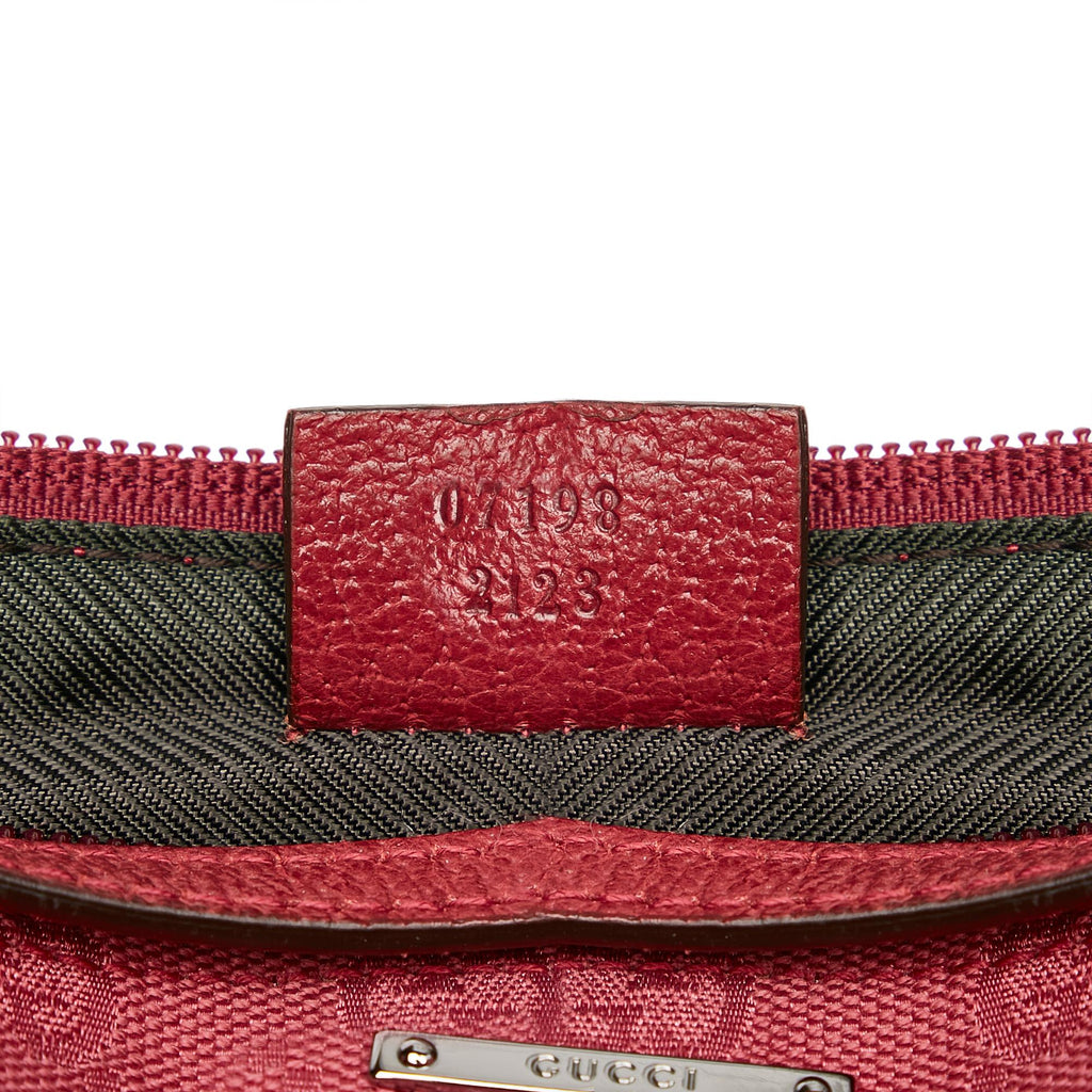 Gucci Gucci Canvas Boat Baguette (SHG-28556)