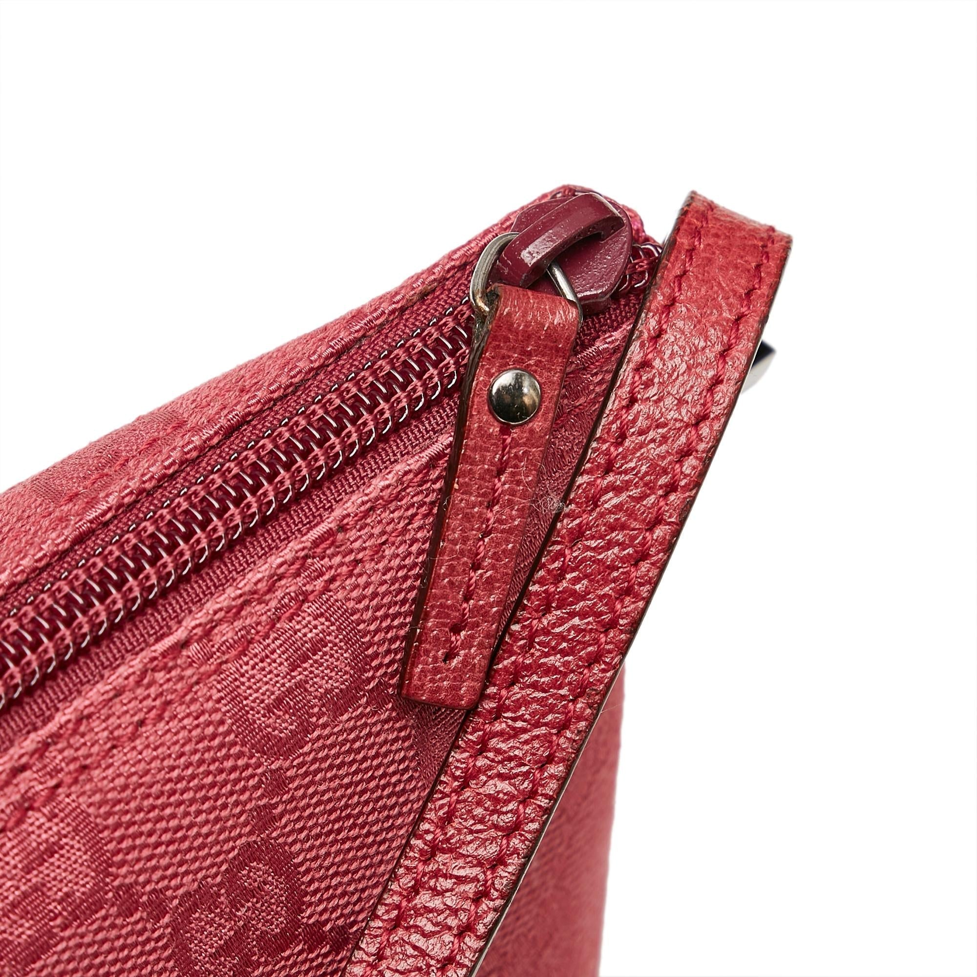 Gucci Gucci Canvas Boat Baguette (SHG-28556)
