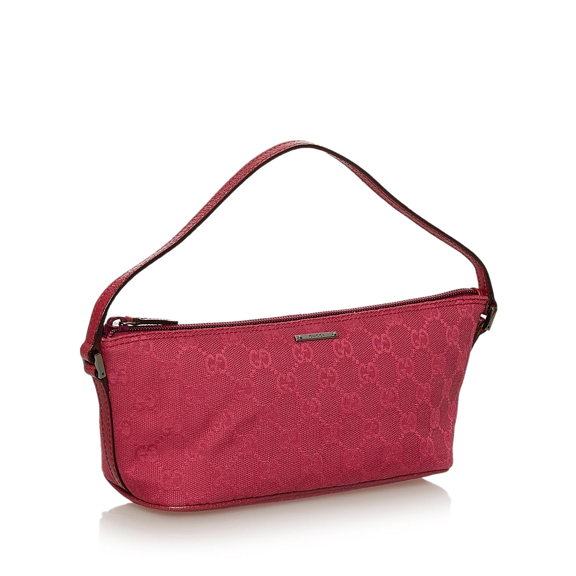 Gucci Gucci Canvas Boat Baguette (SHG-28556)