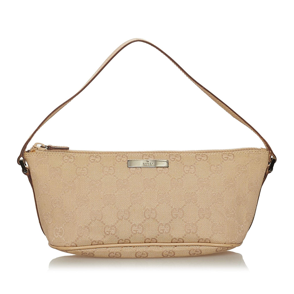 Gucci Gucci Canvas Boat Baguette (SHG-28580)