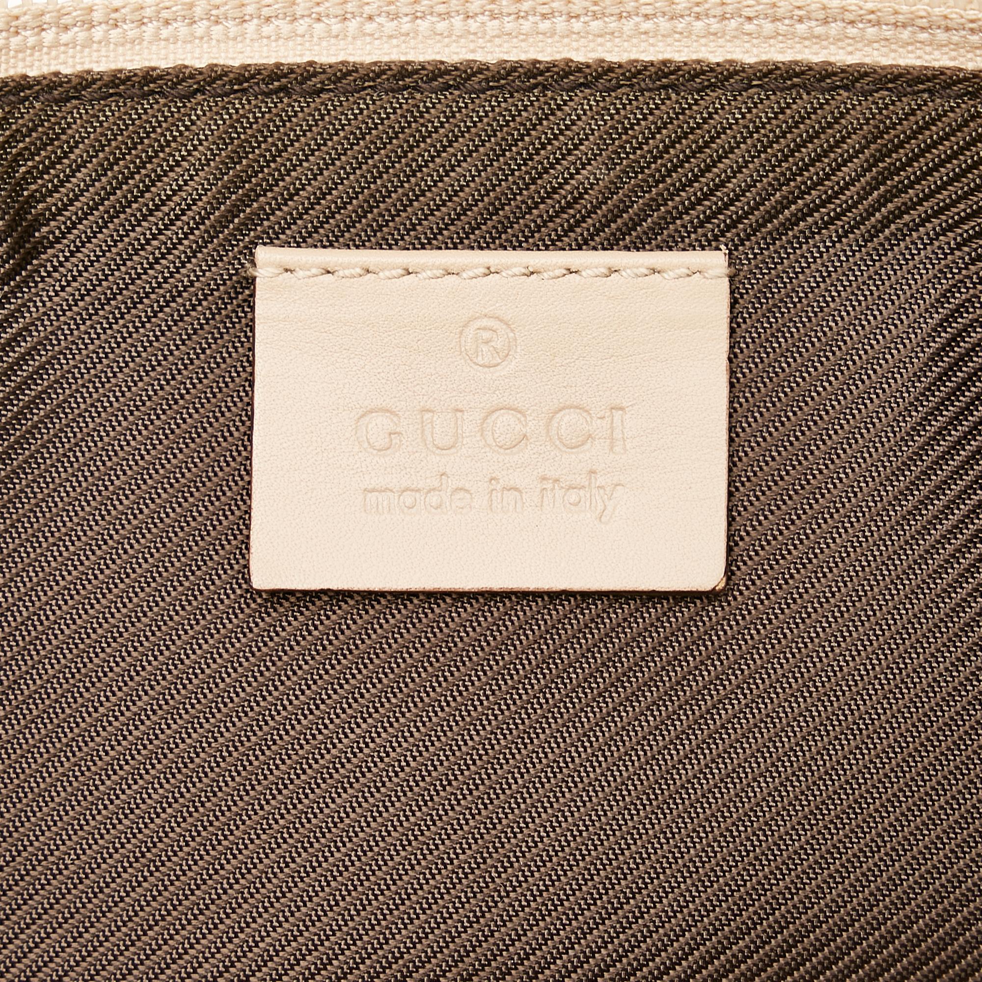 Gucci Gucci Canvas Boat Baguette (SHG-28580)