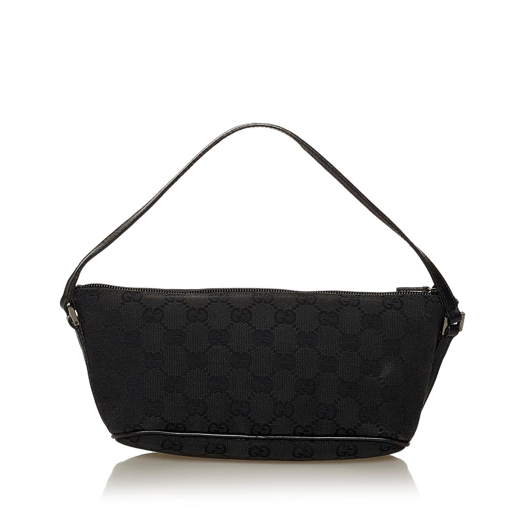 Gucci Gucci Canvas Boat Baguette (SHG-28600)