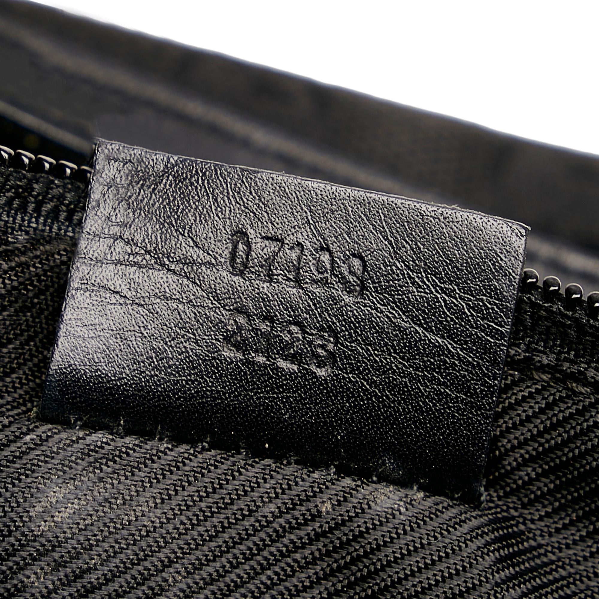 Gucci Gucci Canvas Boat Baguette (SHG-28600)
