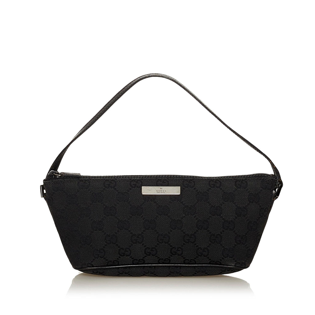 Gucci Gucci Canvas Boat Baguette (SHG-28600)