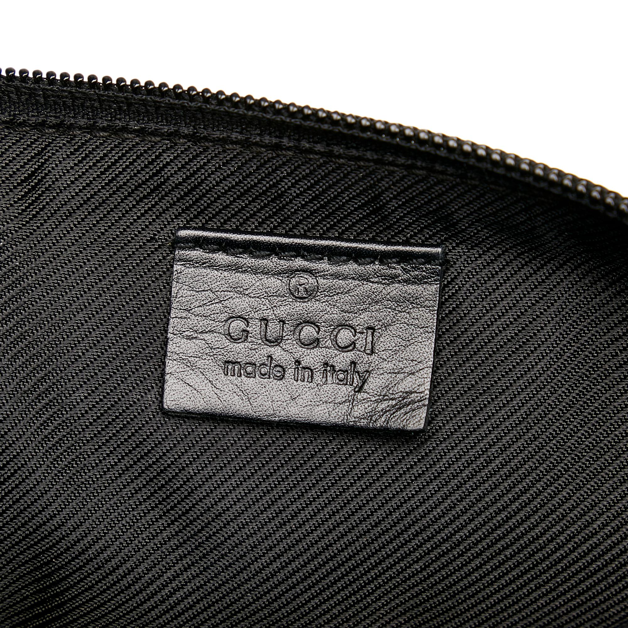 Gucci Gucci Canvas Boat Baguette (SHG-28600)