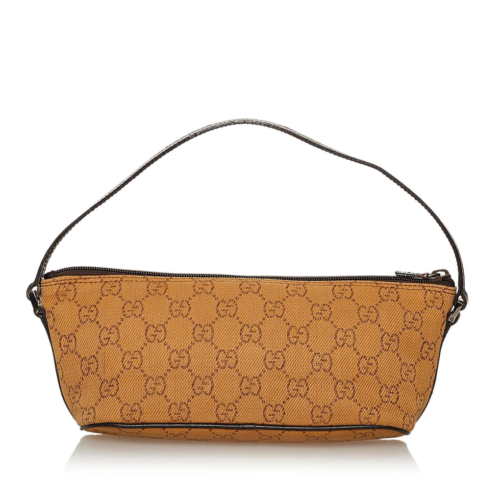 Gucci Gucci Canvas Boat Baguette (SHG-28627)