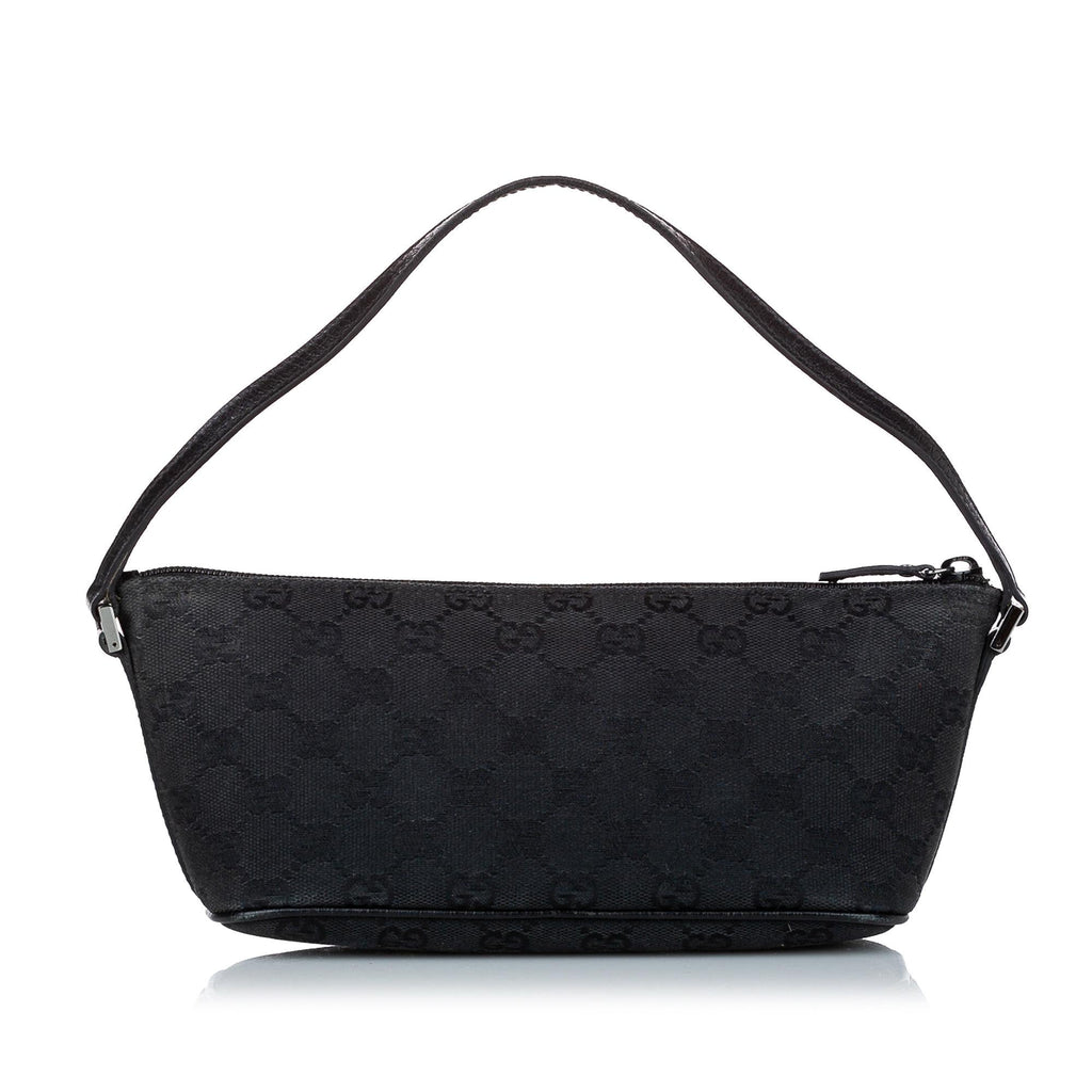 Gucci Gucci Canvas Boat Baguette (SHG-28709)