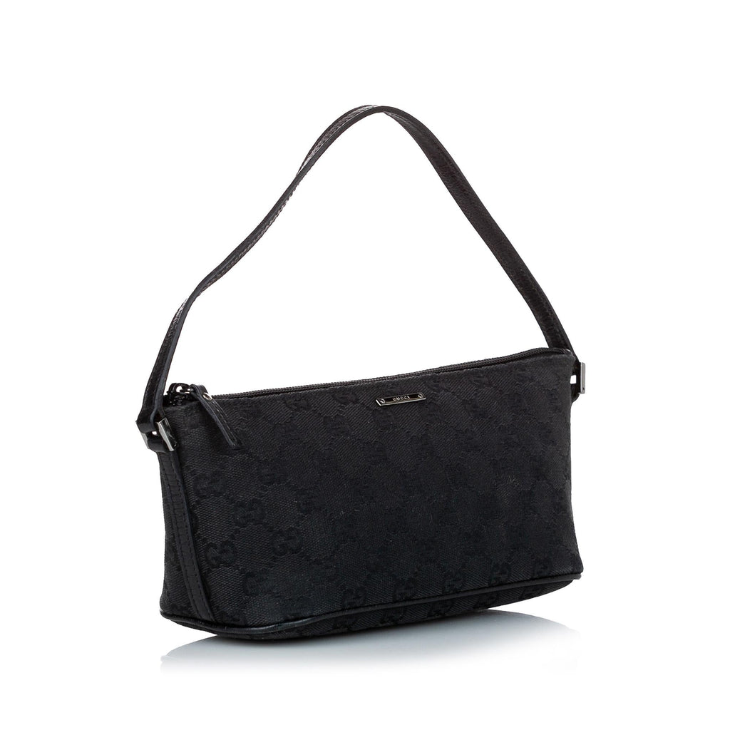 Gucci Gucci Canvas Boat Baguette (SHG-28709)