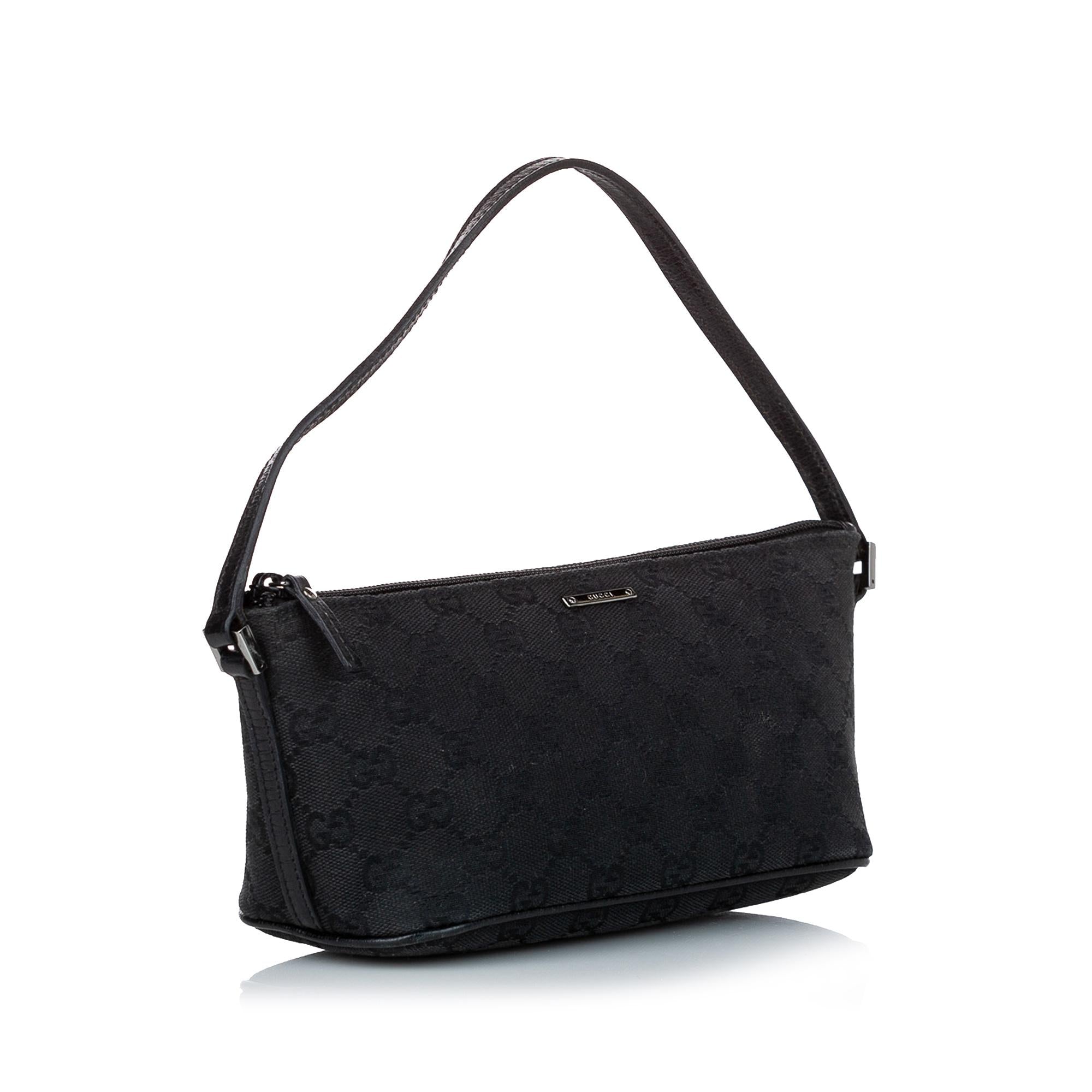 Gucci Gucci Canvas Boat Baguette (SHG-28709)
