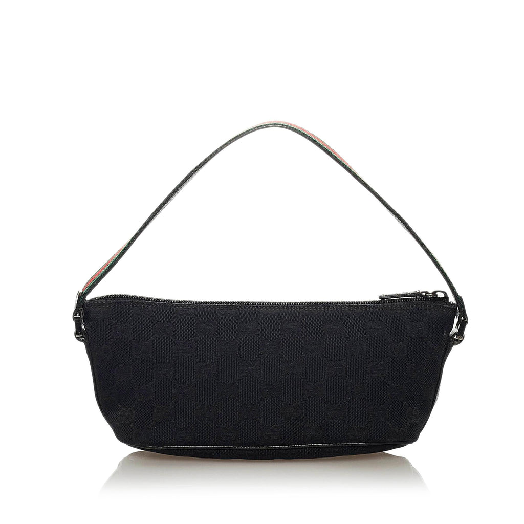 Gucci Gucci Canvas Boat Baguette (SHG-29230)