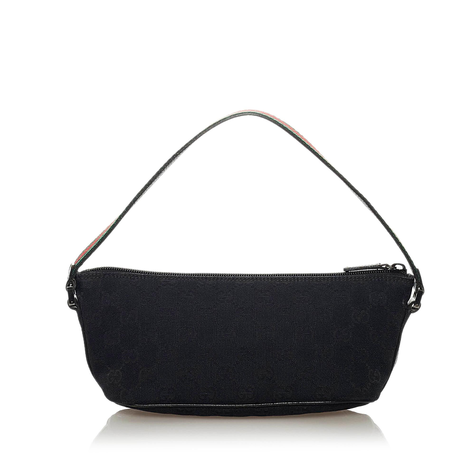 Gucci Gucci Canvas Boat Baguette (SHG-29230)