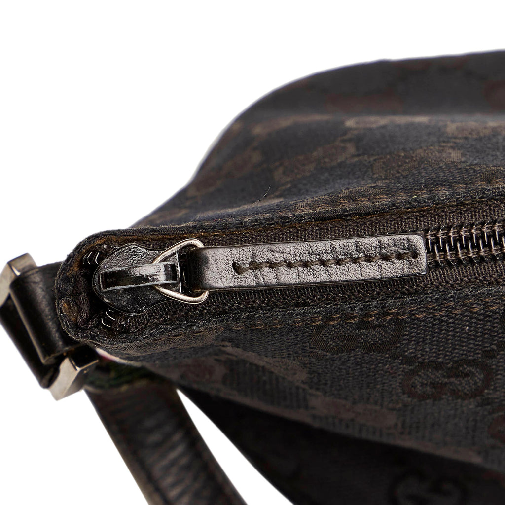 Gucci Gucci Canvas Boat Baguette (SHG-29230)