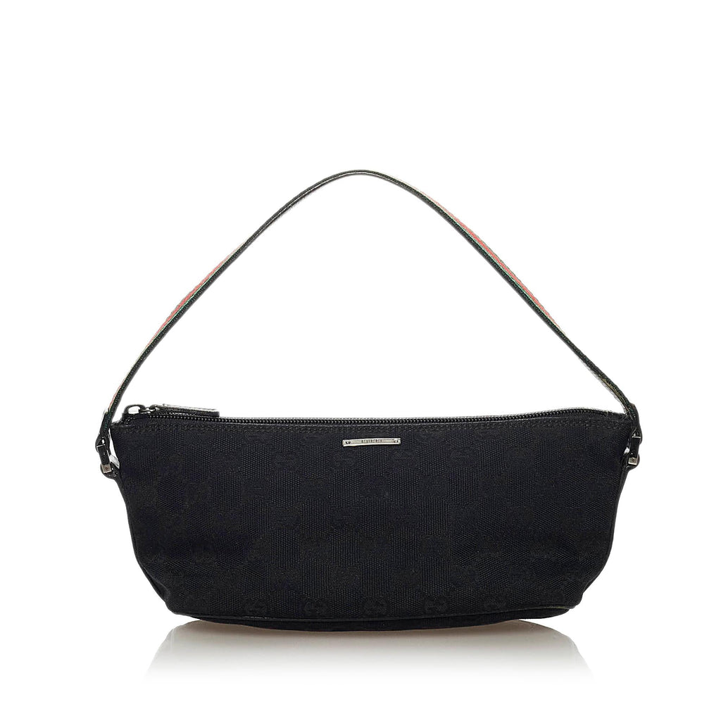 Gucci Gucci Canvas Boat Baguette (SHG-29230)
